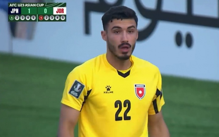 2026世界杯-球咋进了??U23约旦门将挥拳庆祝后看到皮球入网,愣在原地